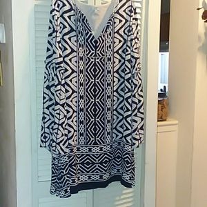 Crown and Ivy bell sleeve dress